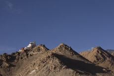 Buddhist temple in leh ladakh