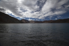 nature view of a lake in the northern india