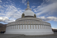 shanti stupa temple in leh,ladakh