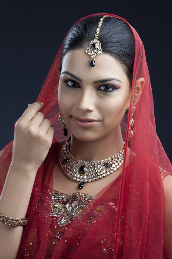 ethnic woman wearing jewellery