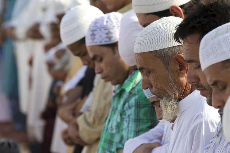 muslim people during namaz