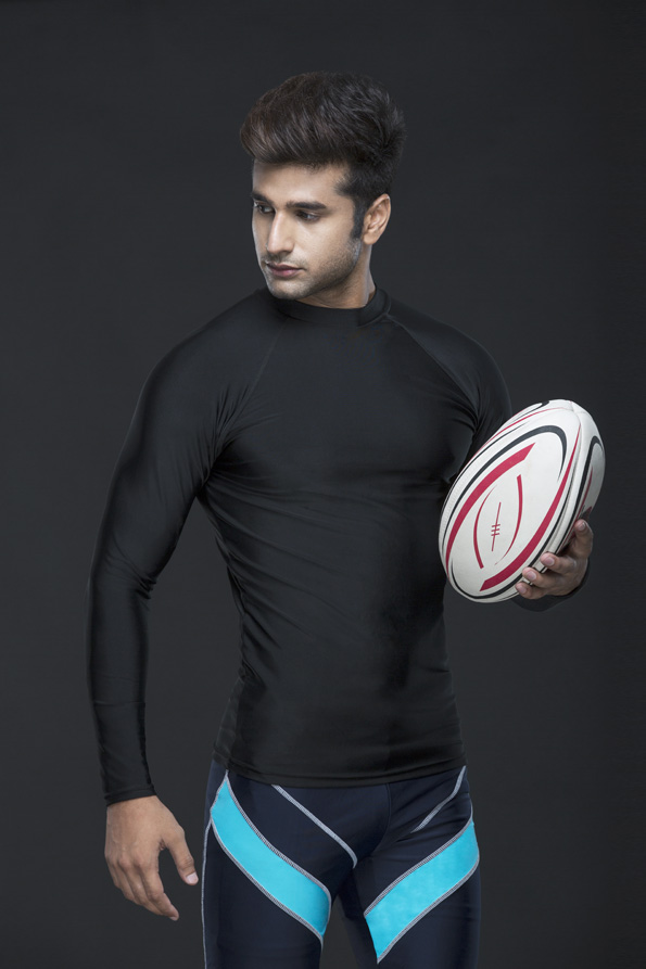 man with rugby ball