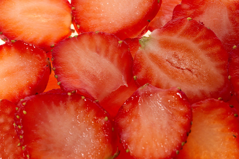 strawberries background 