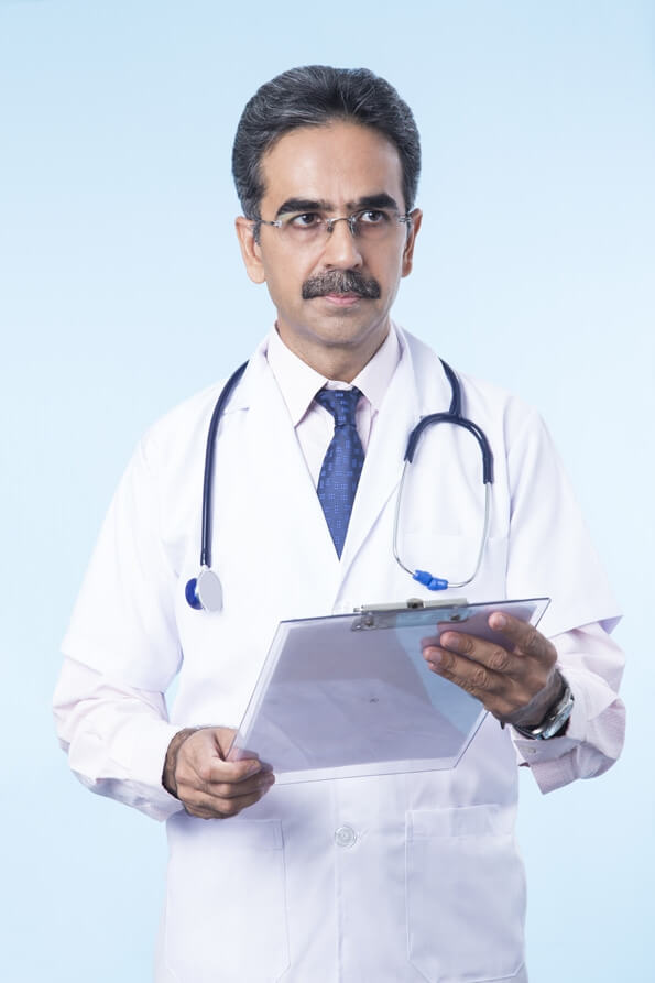doctor giving prescription