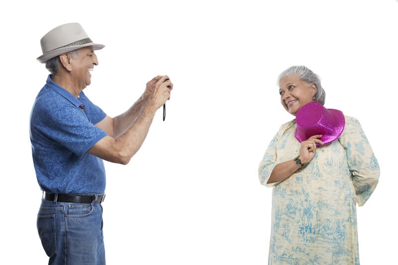 old couple enjoying retirement