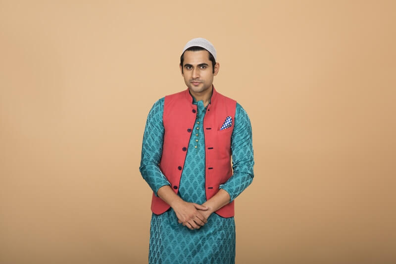 muslim man posing
