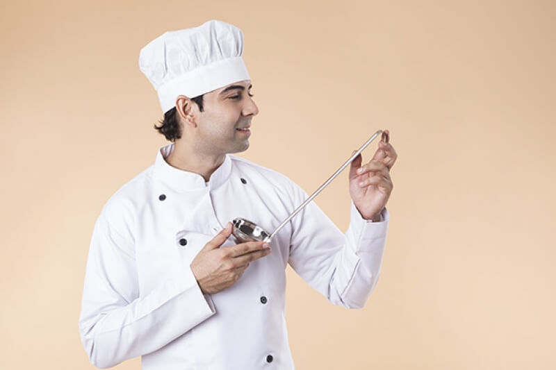 chef with ladle 