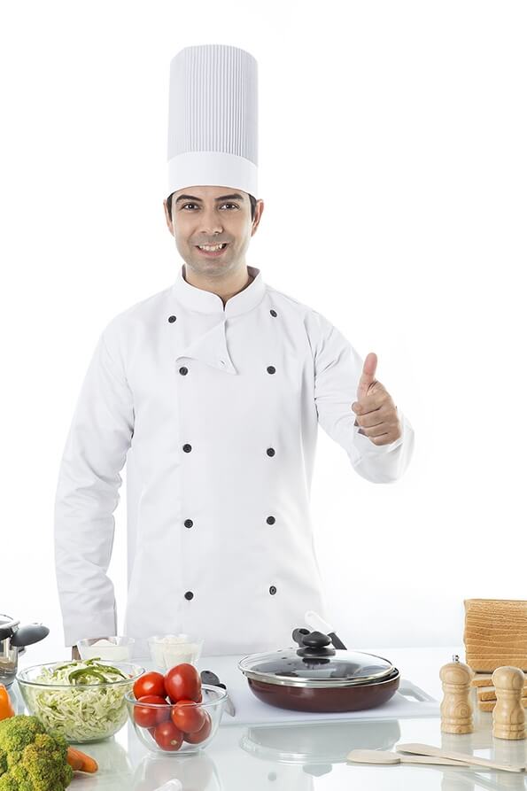 chef showing thumbs up