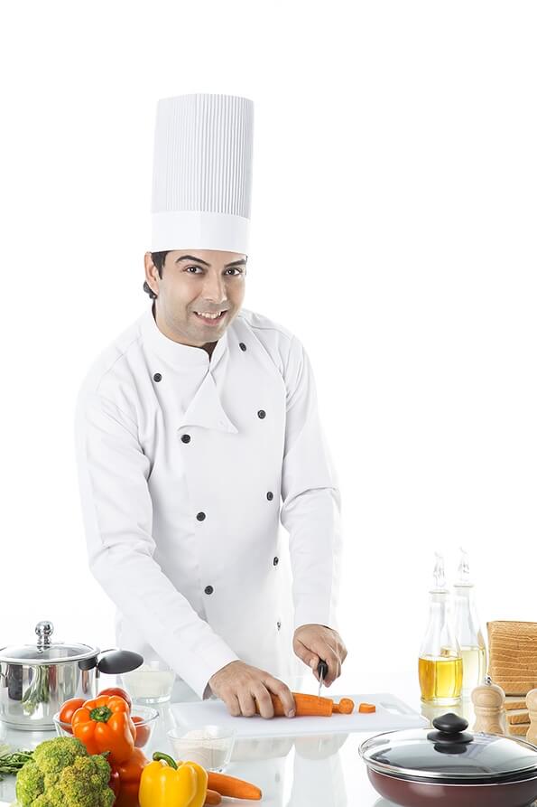 chef ready to cook