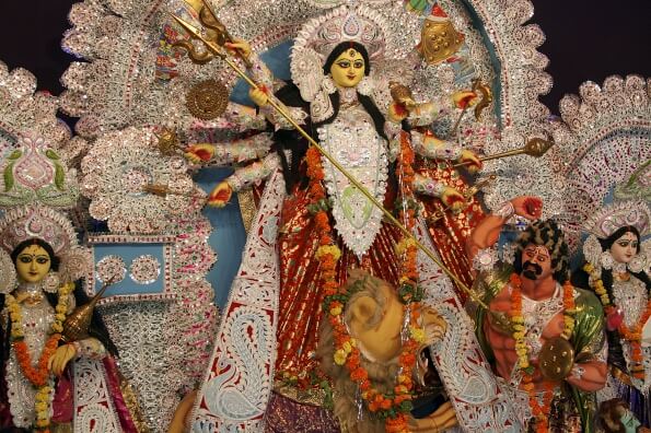 idol of Goddess Durga