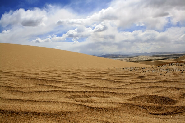 sand dunes in ladakh 