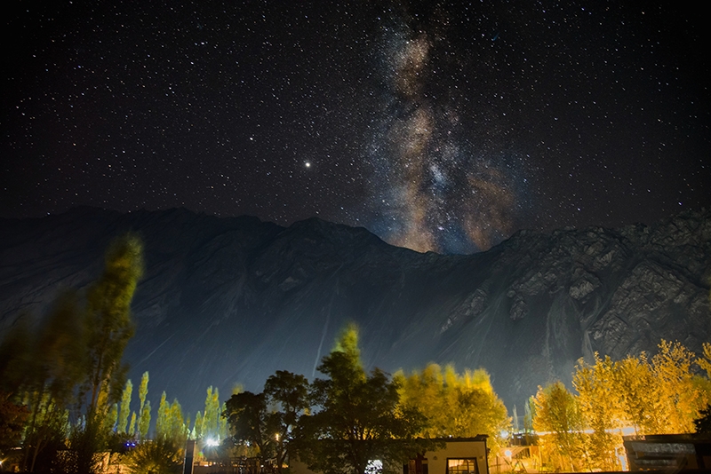 Night sky of Nubra, Ladakh